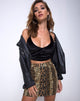Bild von Mini Broomy Skirt in Animal Stripe