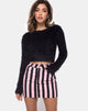 Bild von Mini Broomy Skirt in Campbell Stripe