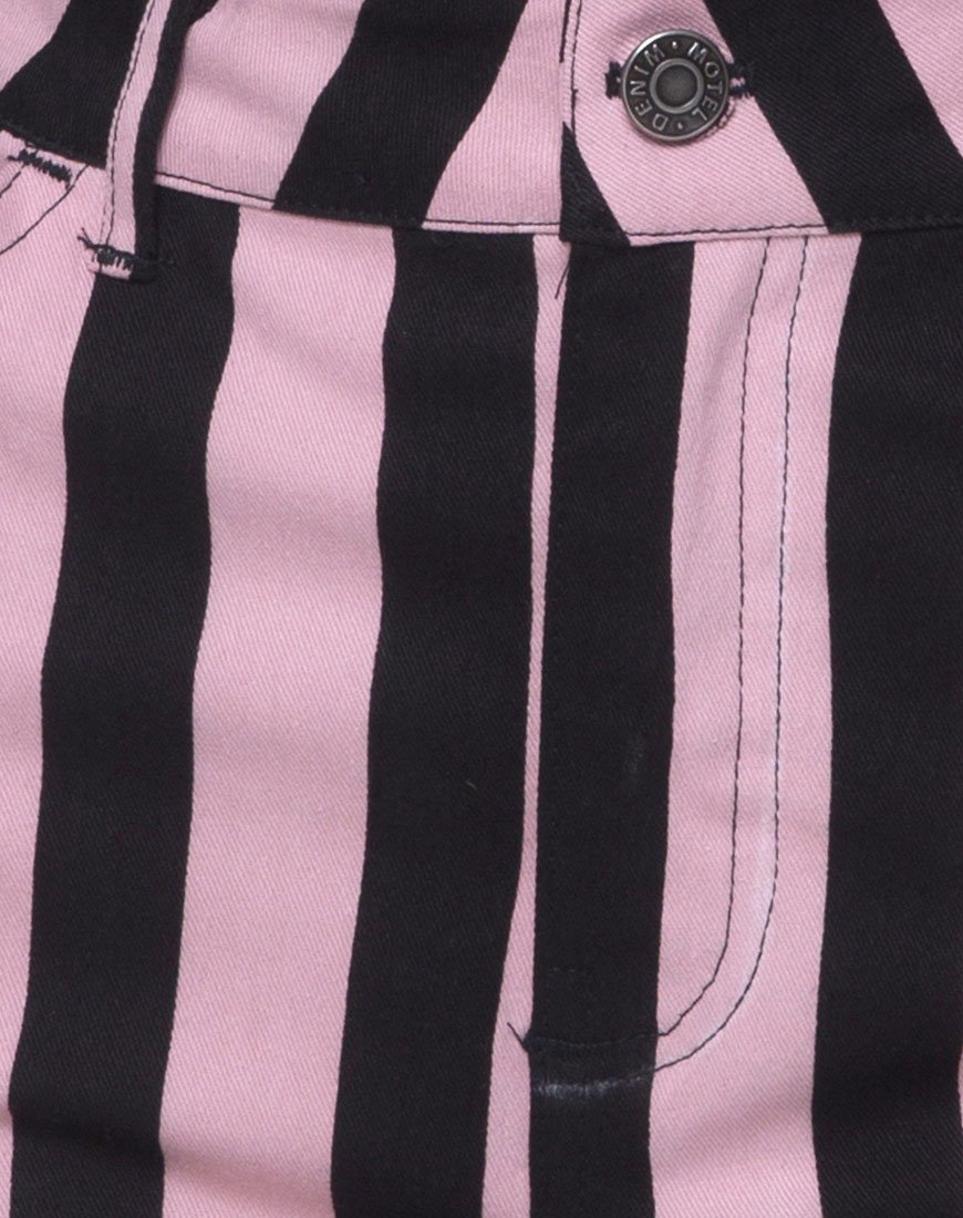 Bild von Mini Broomy Skirt in Campbell Stripe
