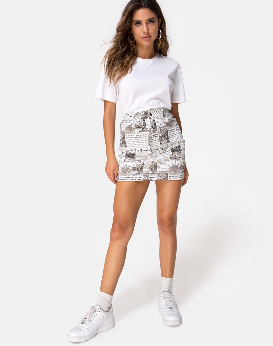Bild von Mini Broomy Skirt in Tarot