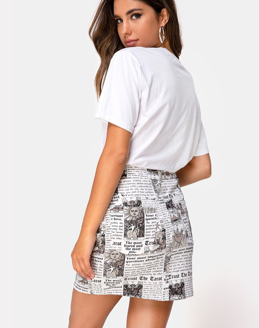 Bild von Mini Broomy Skirt in Tarot