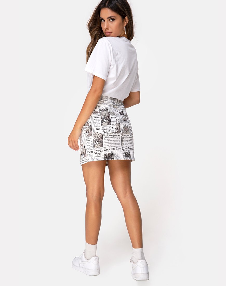 Bild von Mini Broomy Skirt in Tarot