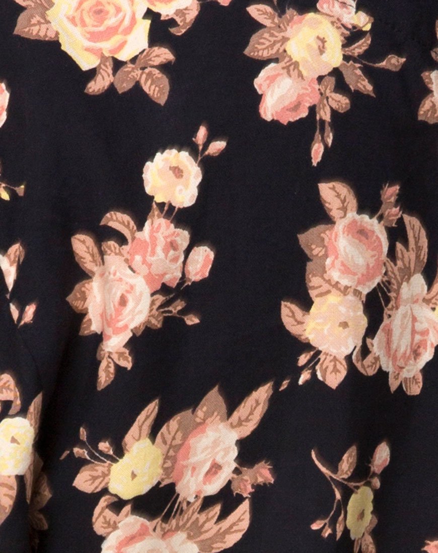Image of Mirach Kleid in Antique Rose Schwarz