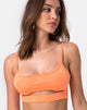 Bild von Misho Crop Top in Fluro Orange