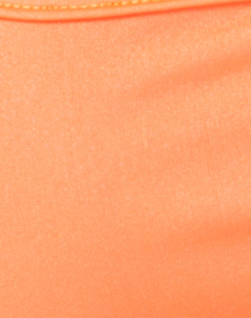 Bild von Misho Crop Top in Fluro Orange
