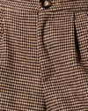 Hahnentritt Braun