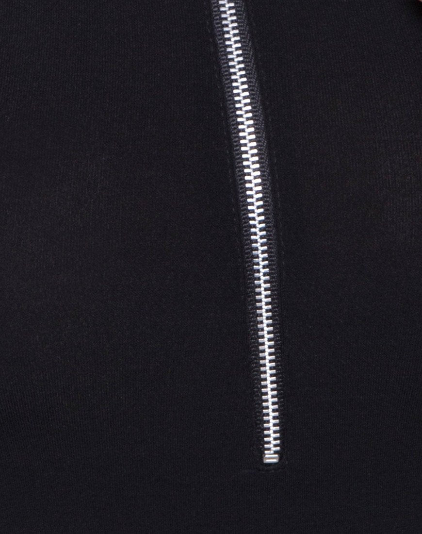 Image of Molaka Hochgeschlossenes Mieder in Schwarz