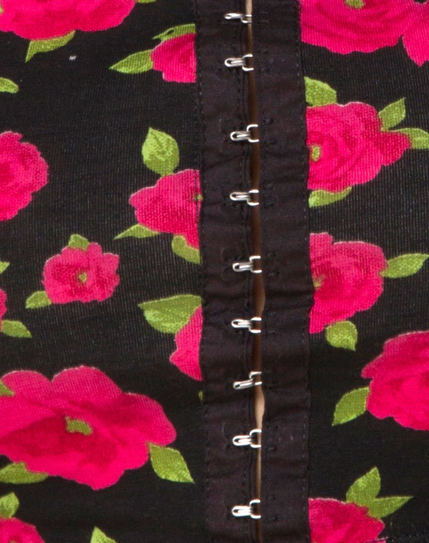 Image von Moluc Top in Red Bloom