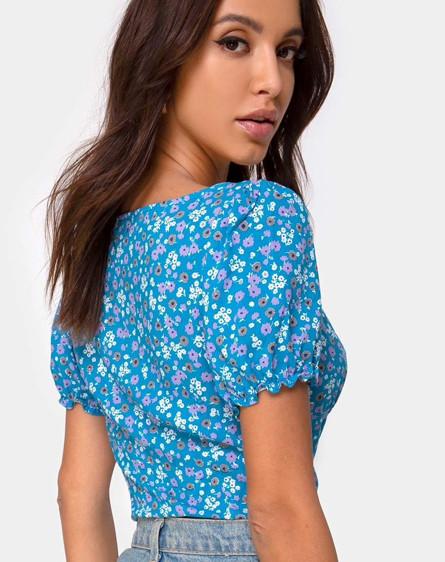 Bild von Monda Top in Bloom Baby Blue