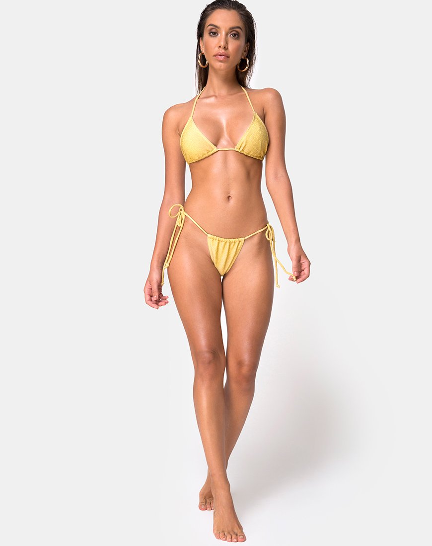 Bild von Mone Bikiniunterteil in Golden Glitter