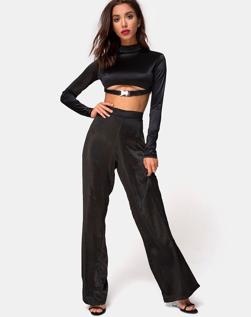 Image von Moneca Top in Schwarz
