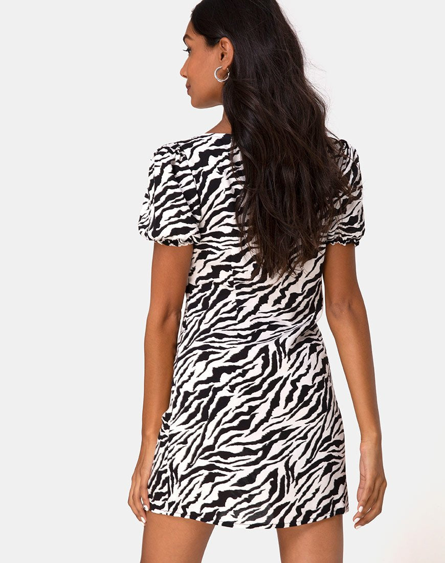 Bild von Montero Minikleid in 90s Zebra
