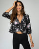 Bild von Mosca Plunge Top in Flower Girl