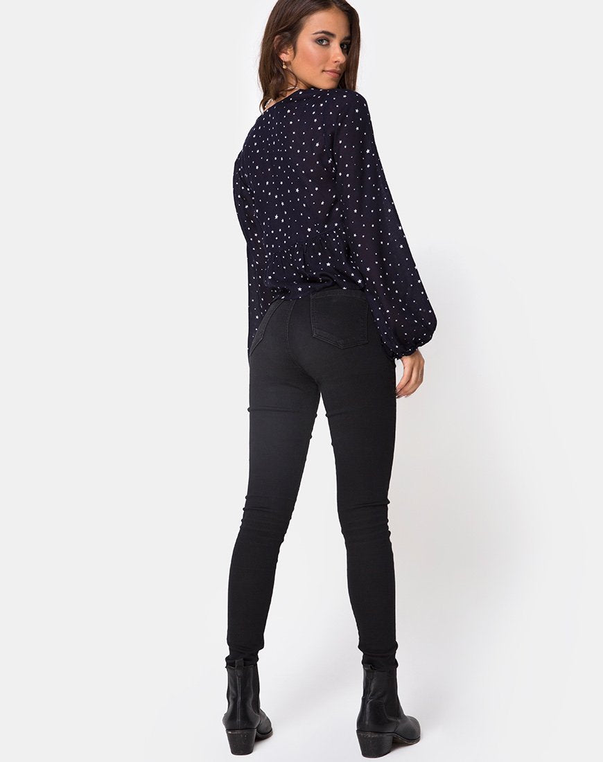 Image of Mousye Top in Stars Struck Navy