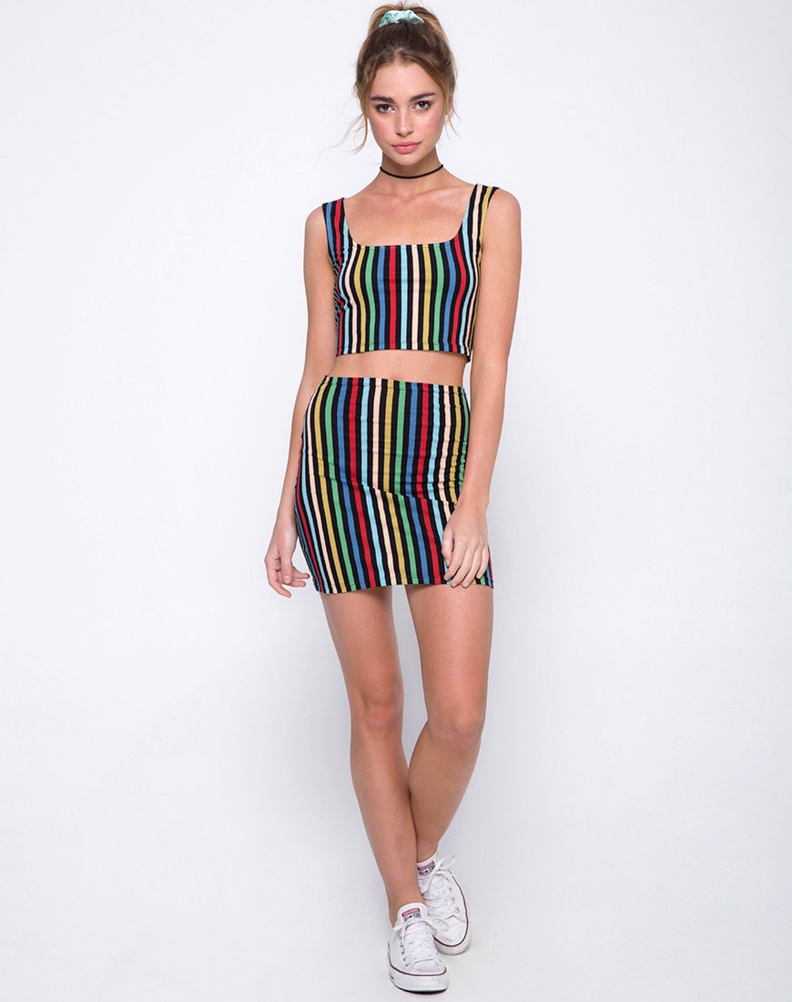 Bild von Kimmy Rock in P.E Stripe