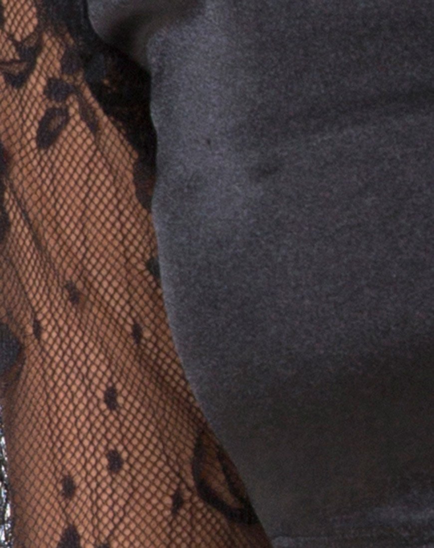 Bild von Dulip Crop Top in Schwarz