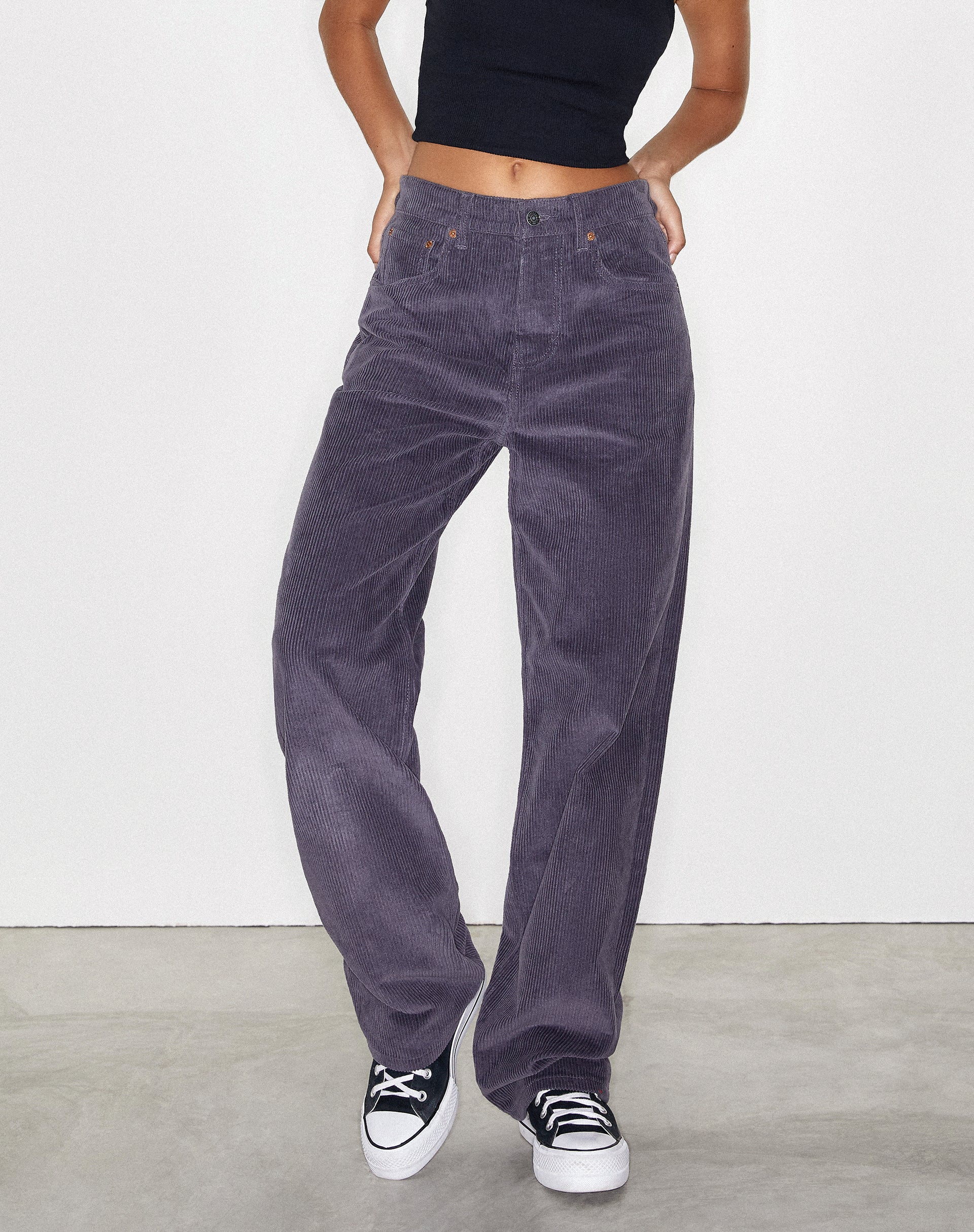 Bild von Parallel Jean in Cord Ink Blue