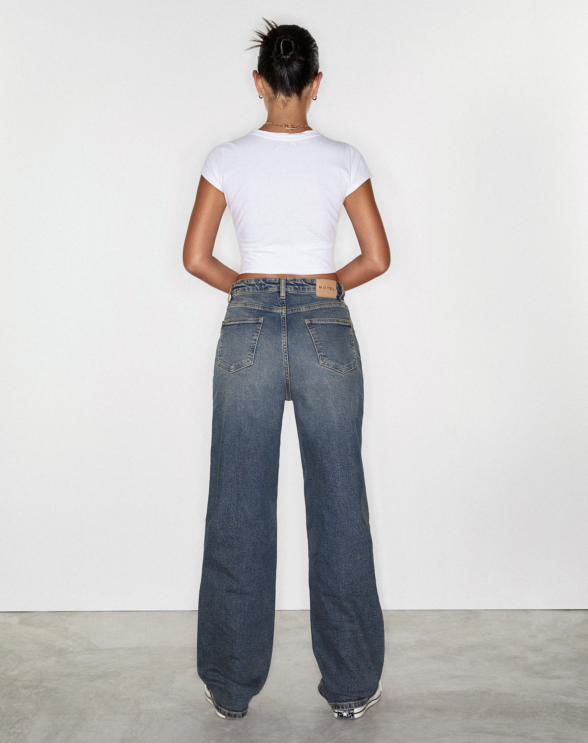 Parallel Jeans in Bryony Twilight Brown und Blue Acid