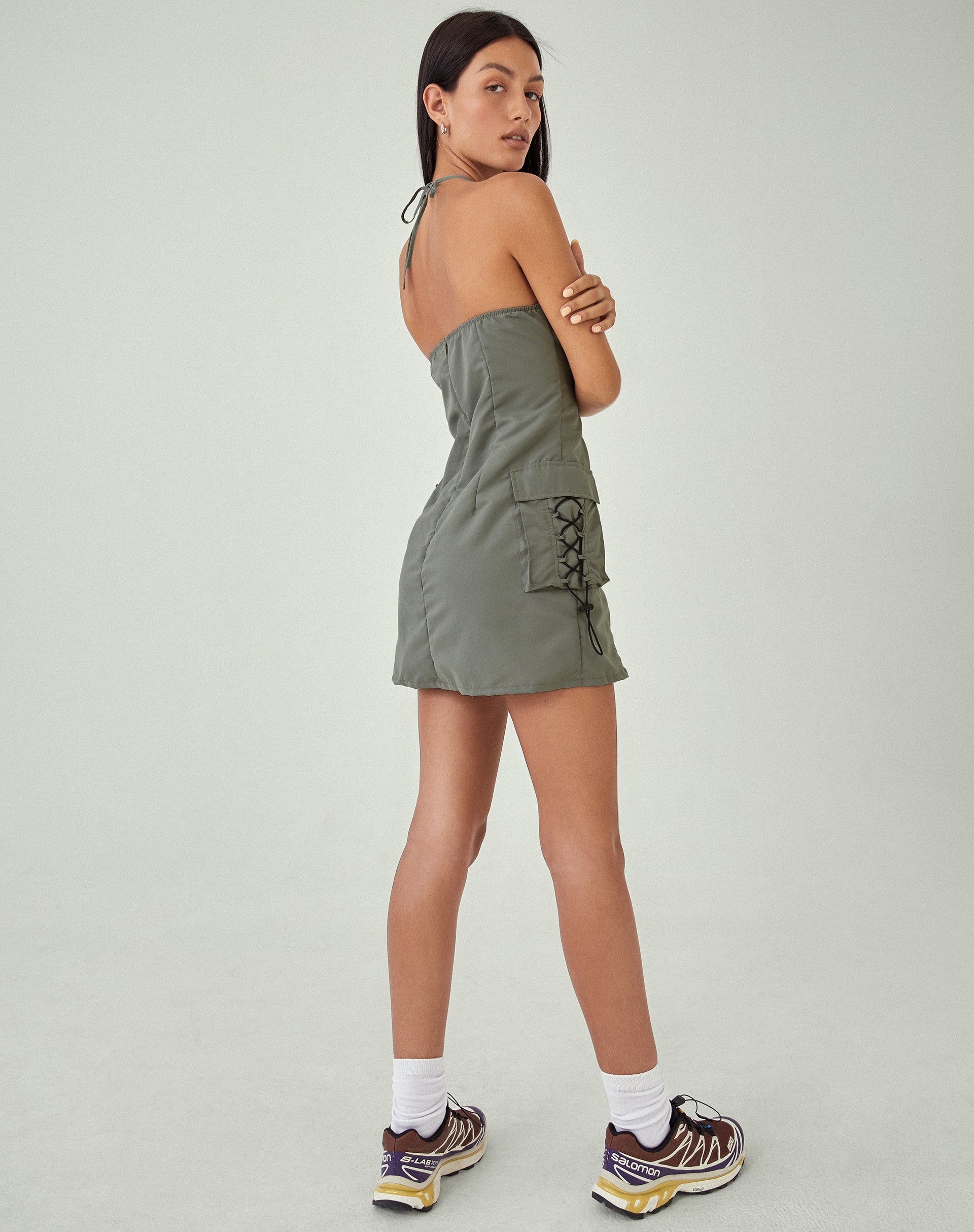 Bild von MOTEL X JACQUIE Schmidt Minikleid in Grau