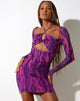 Abbildung von Naisa Mini Dress in Tropical Rave Pink