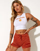 Bild von Namba Short in Space Dye Tangerine Strawberry