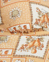  Picknick Druck Braun