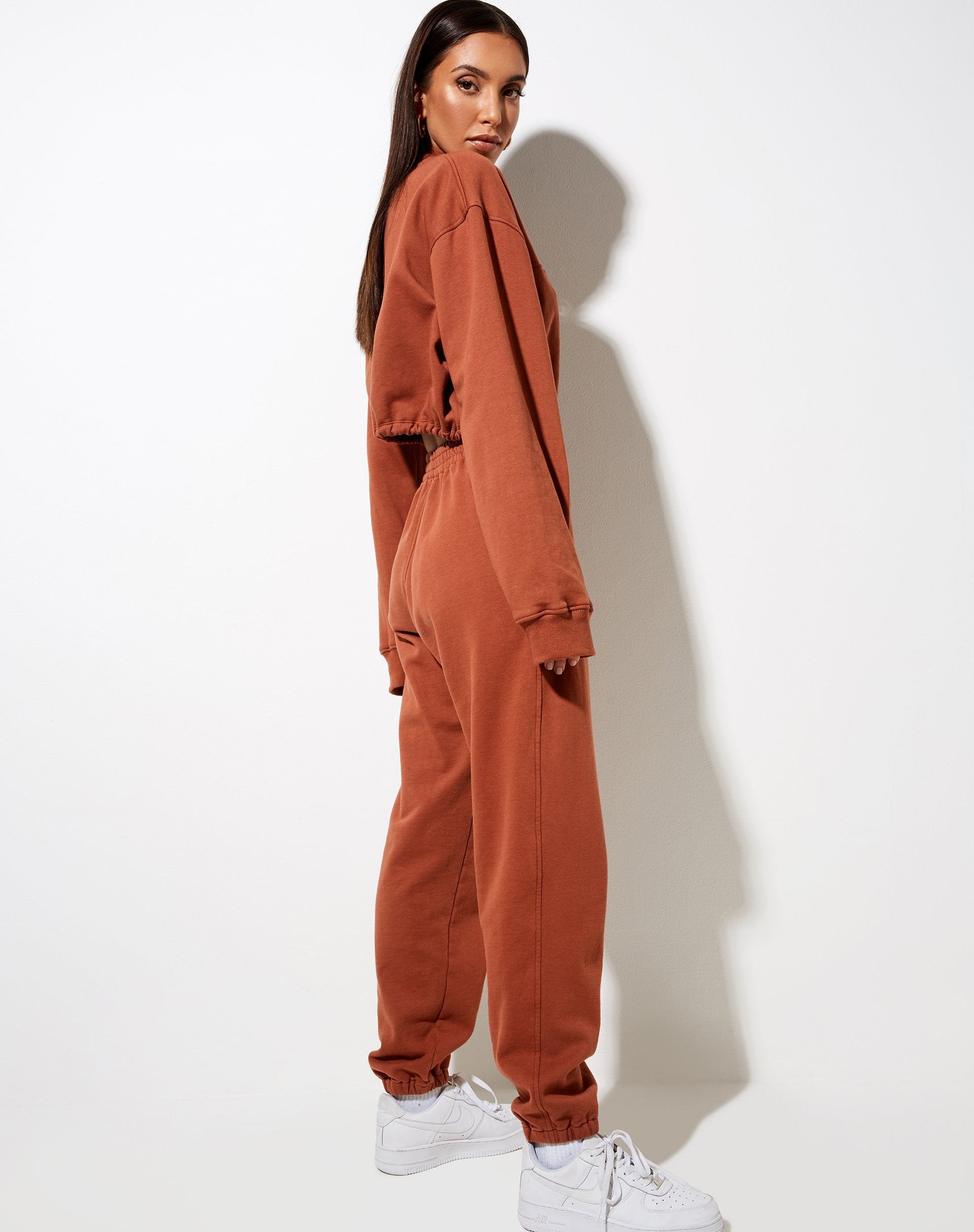 Bild von Nar Zip Bungee Jumper in Burnt Brick Be Nice Label Embro