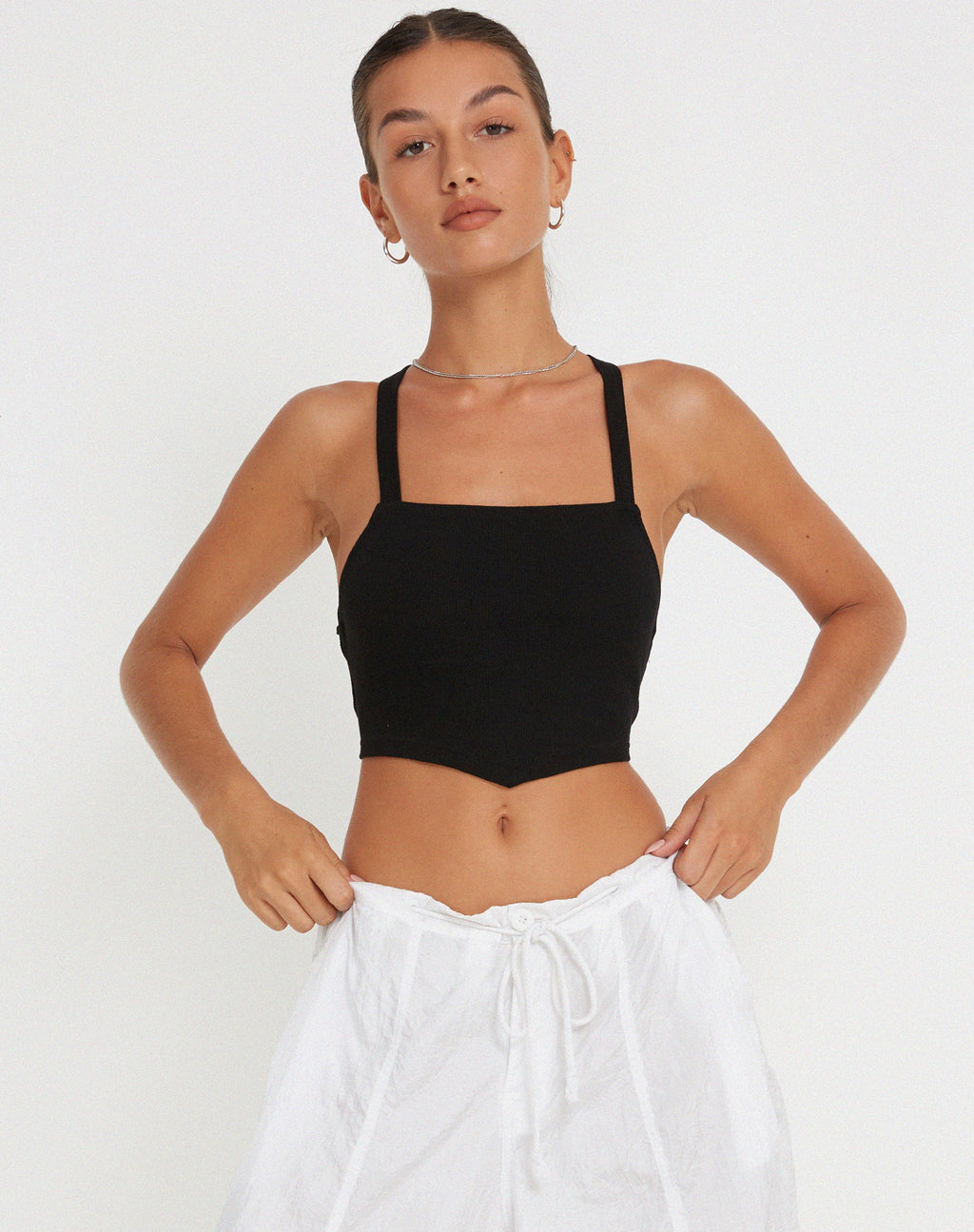 Nara Top in Schwarz