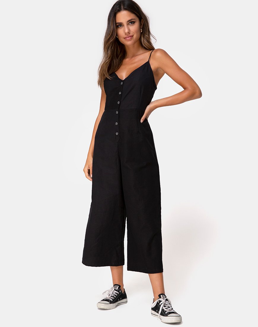 Image of Nasa Jumpsuit in Schwarz