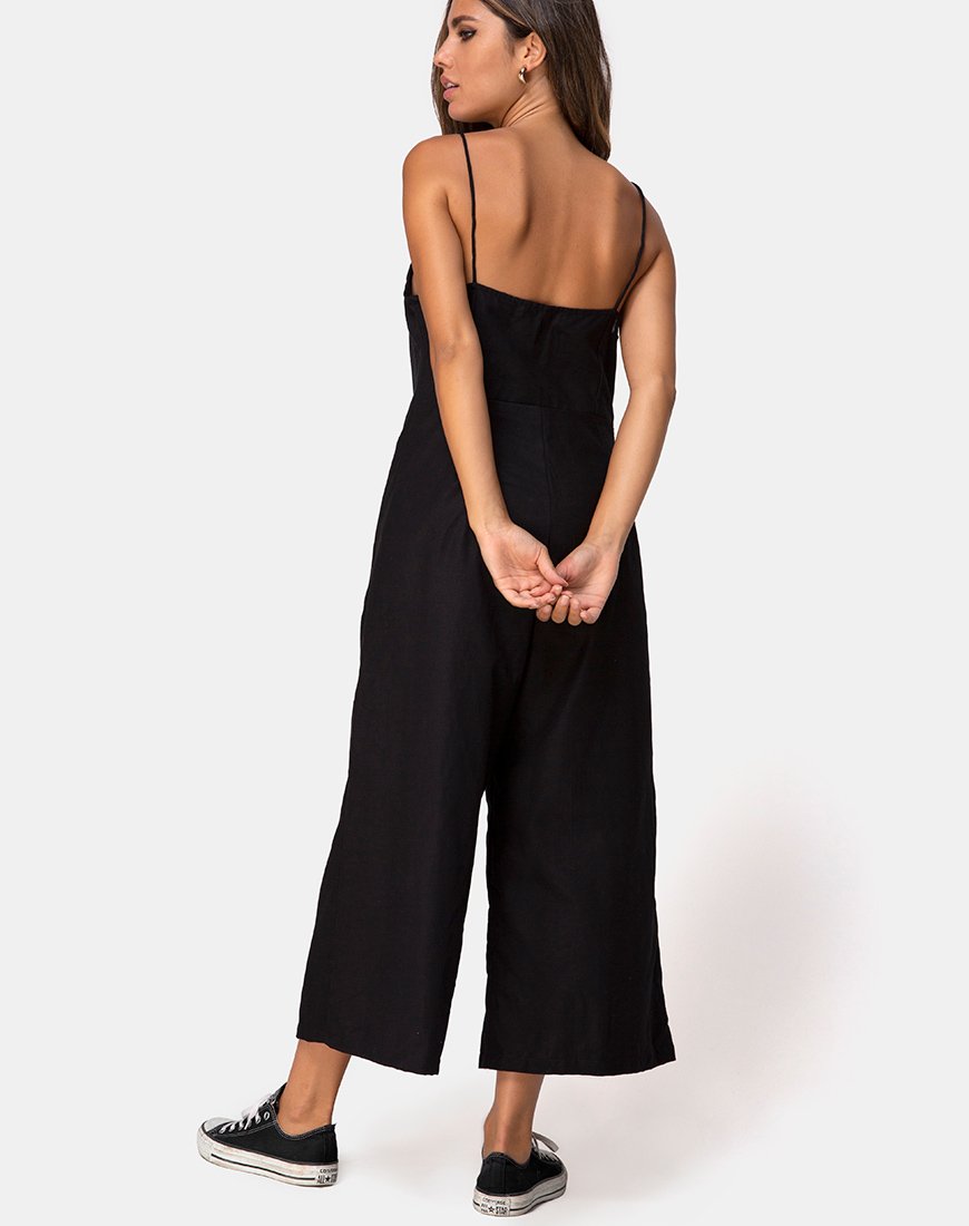 Image of Nasa Jumpsuit in Schwarz