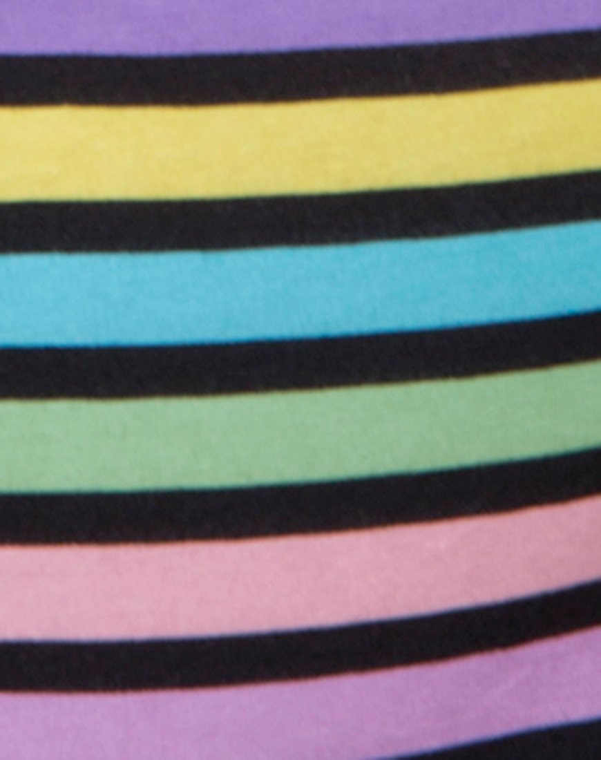 Bild von Natic Off The Shoulder Mieder in New stripe