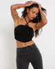 Bild von Navea Crop Top in Schwarz