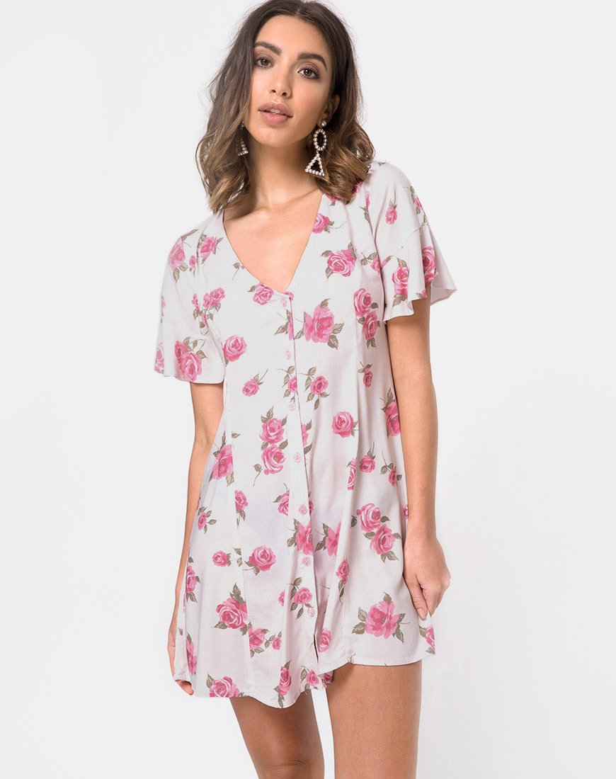 Needy Kleid in Rosenblüte