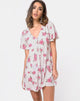 Image of Needy Kleid in Rosenblüte