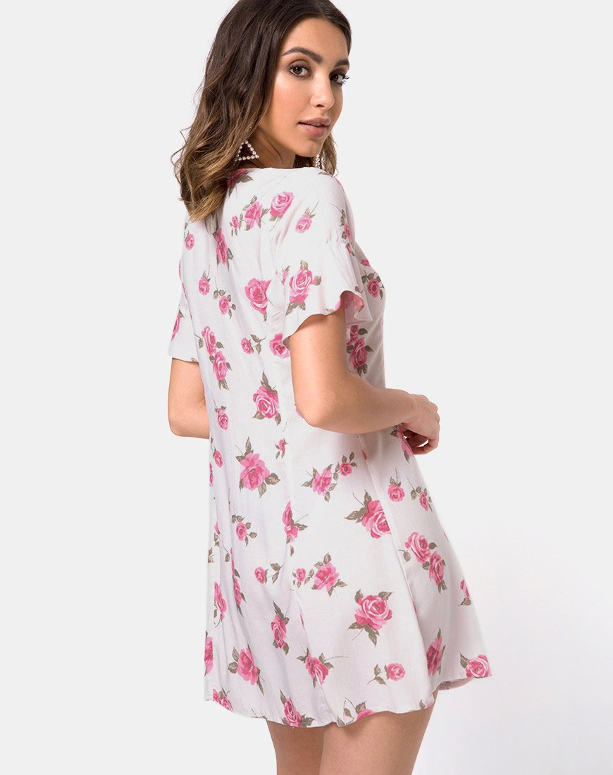 Needy Kleid in Rosenblüte