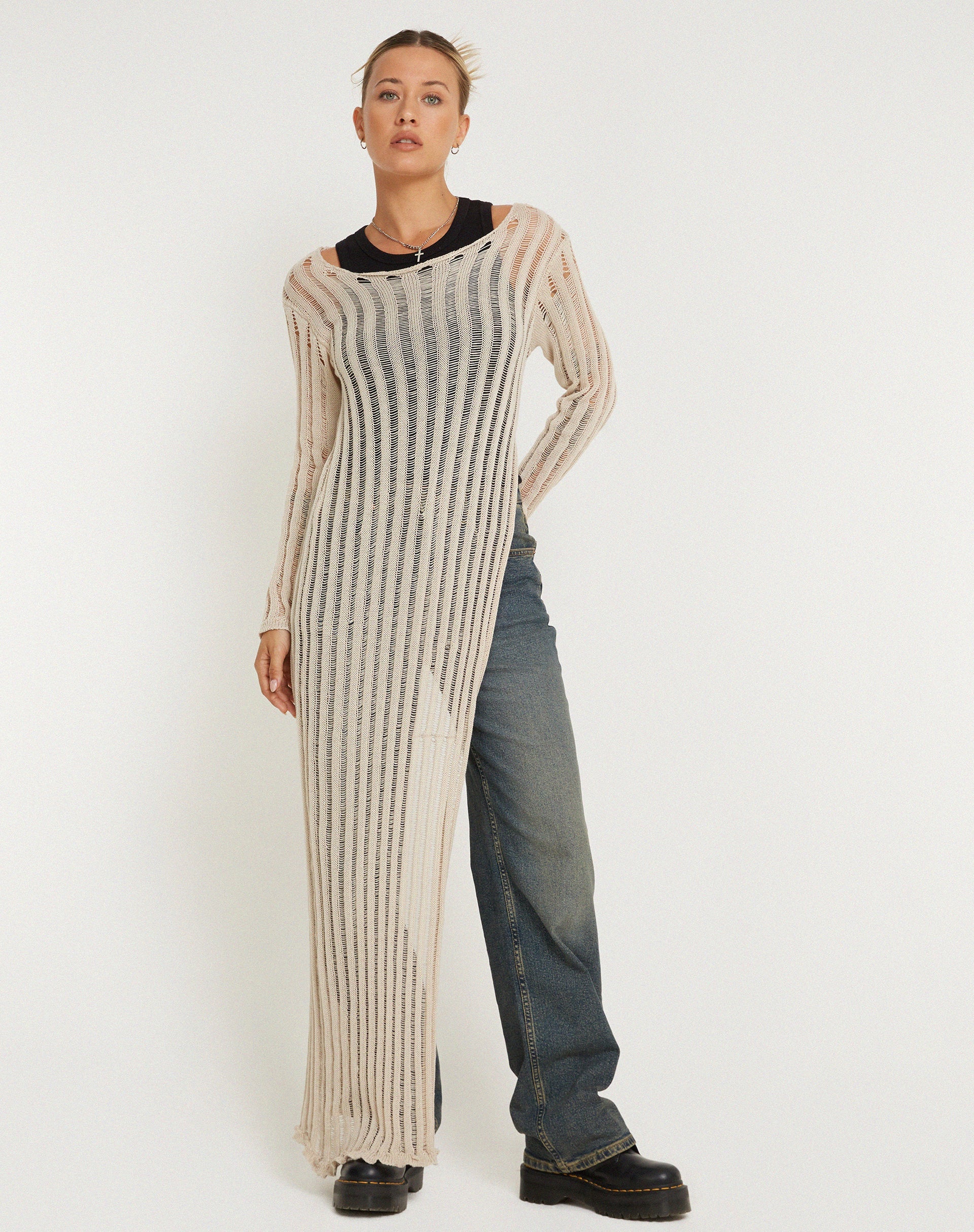 Bild von Nekici Langarm-Top in Natural