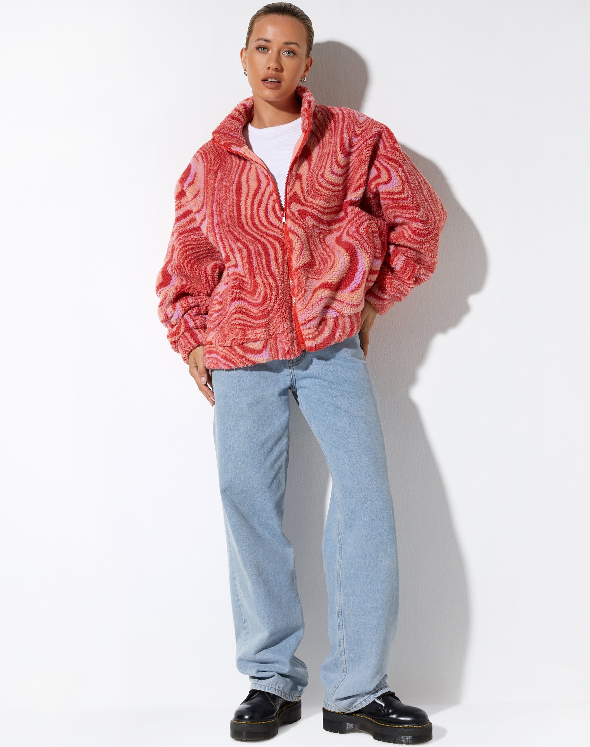 Abbildung der Nereo Jacke in Ripple Pink