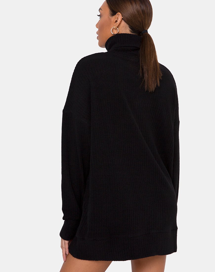 Neva-Pullover in Schwarz