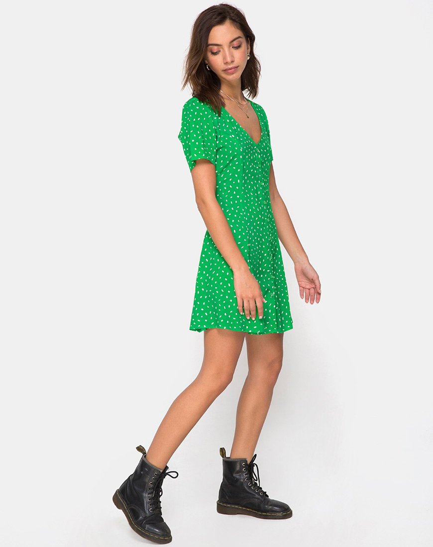 Bild von Neyka Kleid in Mini Diana Dot Grün