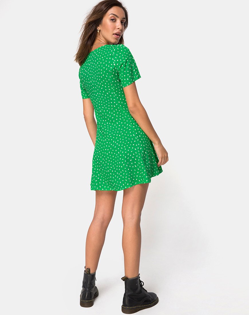 Bild von Neyka Kleid in Mini Diana Dot Grün