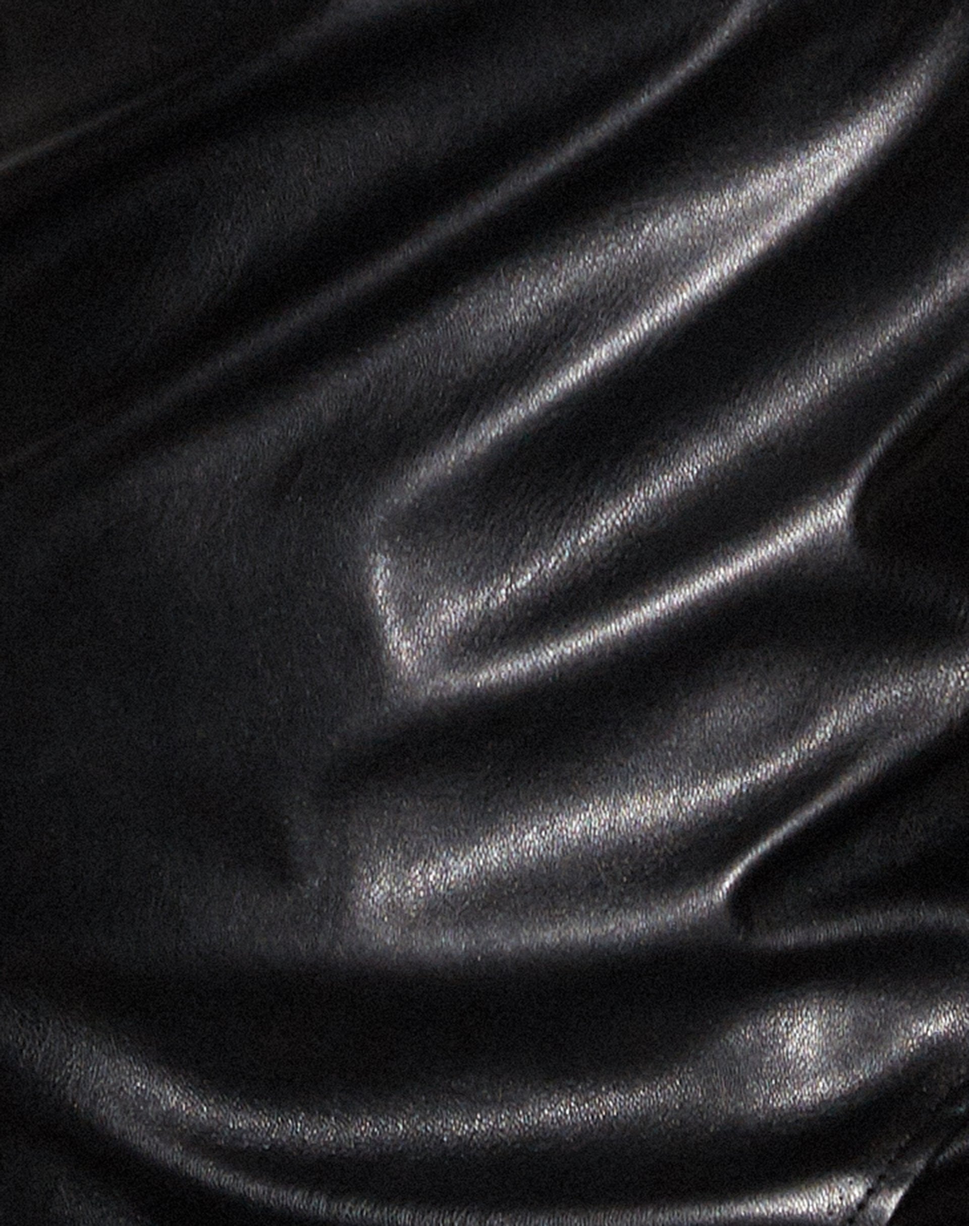 Image of Niana Bodycon Kleid in Pu Schwarz