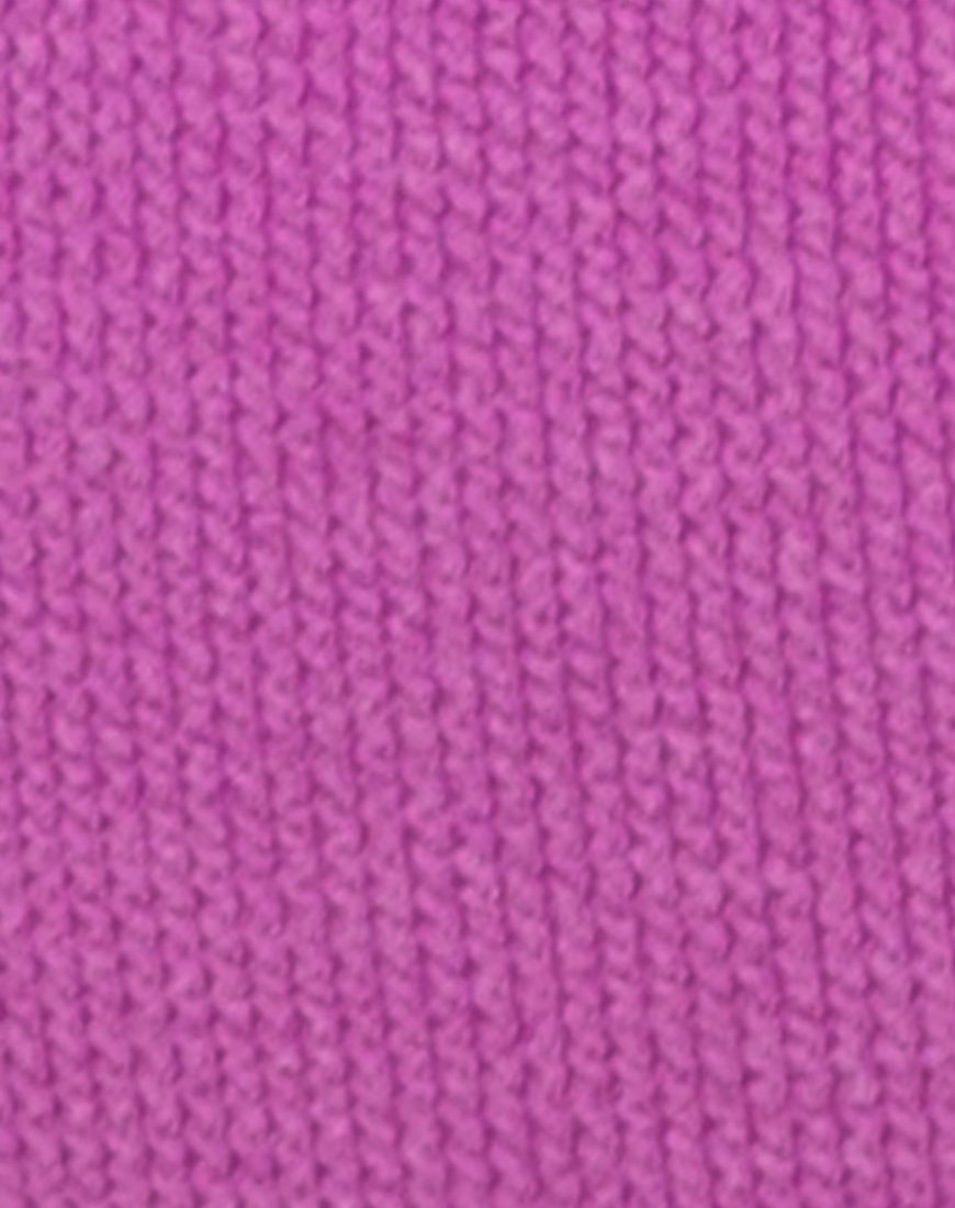 Image of Nishi Badeanzug in Crinkle Rib Violett