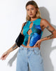 Bild von Nolan Crop Top in Fluid Watercolour Wash