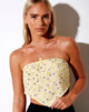 Image von Nolda Top in Wild Flower Lemon Drop