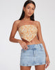 Abbildung von Nolda Crop Top in Ditsy Tangerine