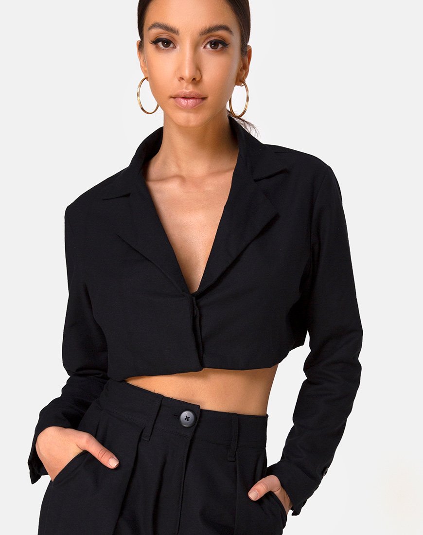 Noly Blazer in Schwarz