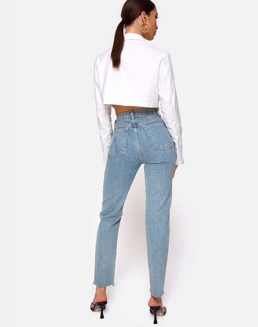 Bild von Noly Cropped Blazer in Elfenbein