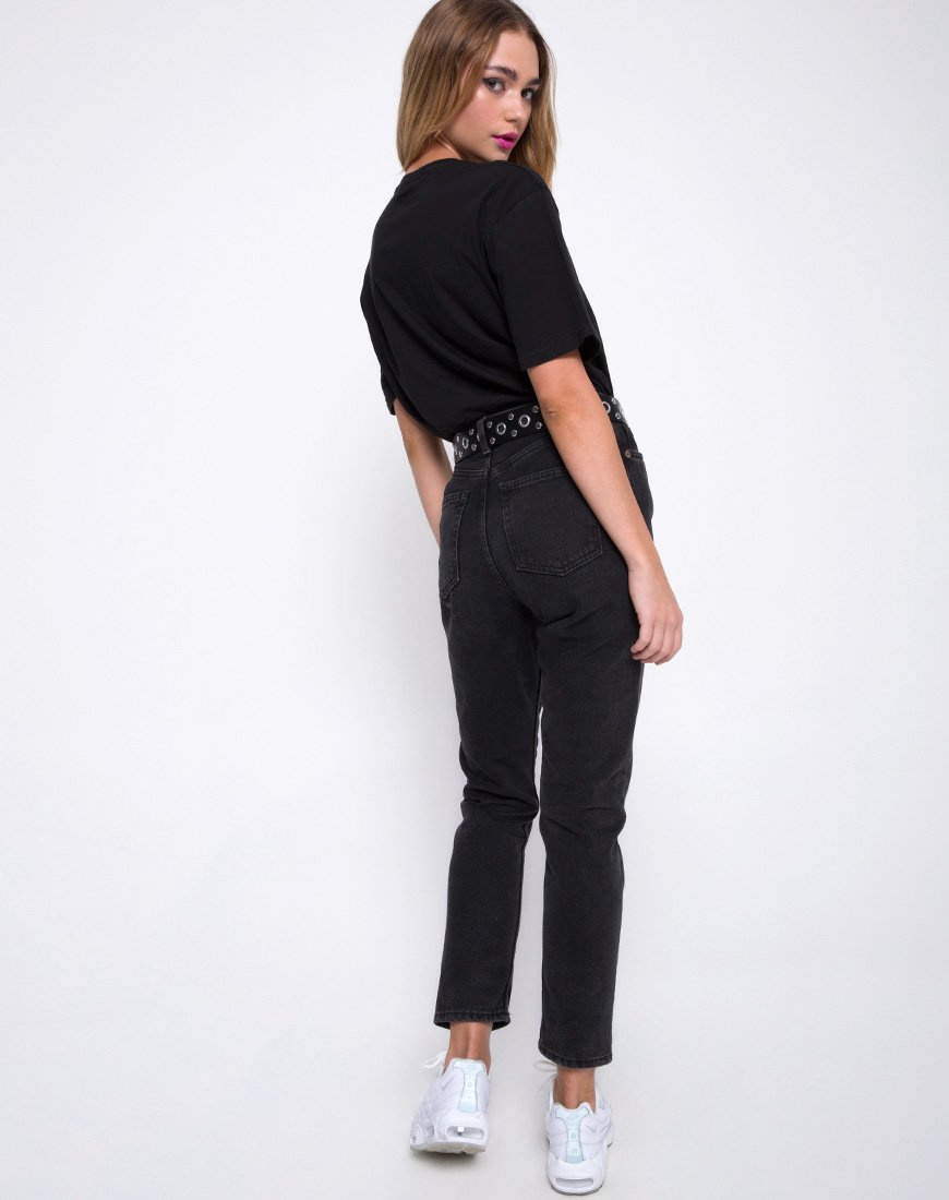 Bild von Oversize Basic Tee in Not a Designer Schwarz