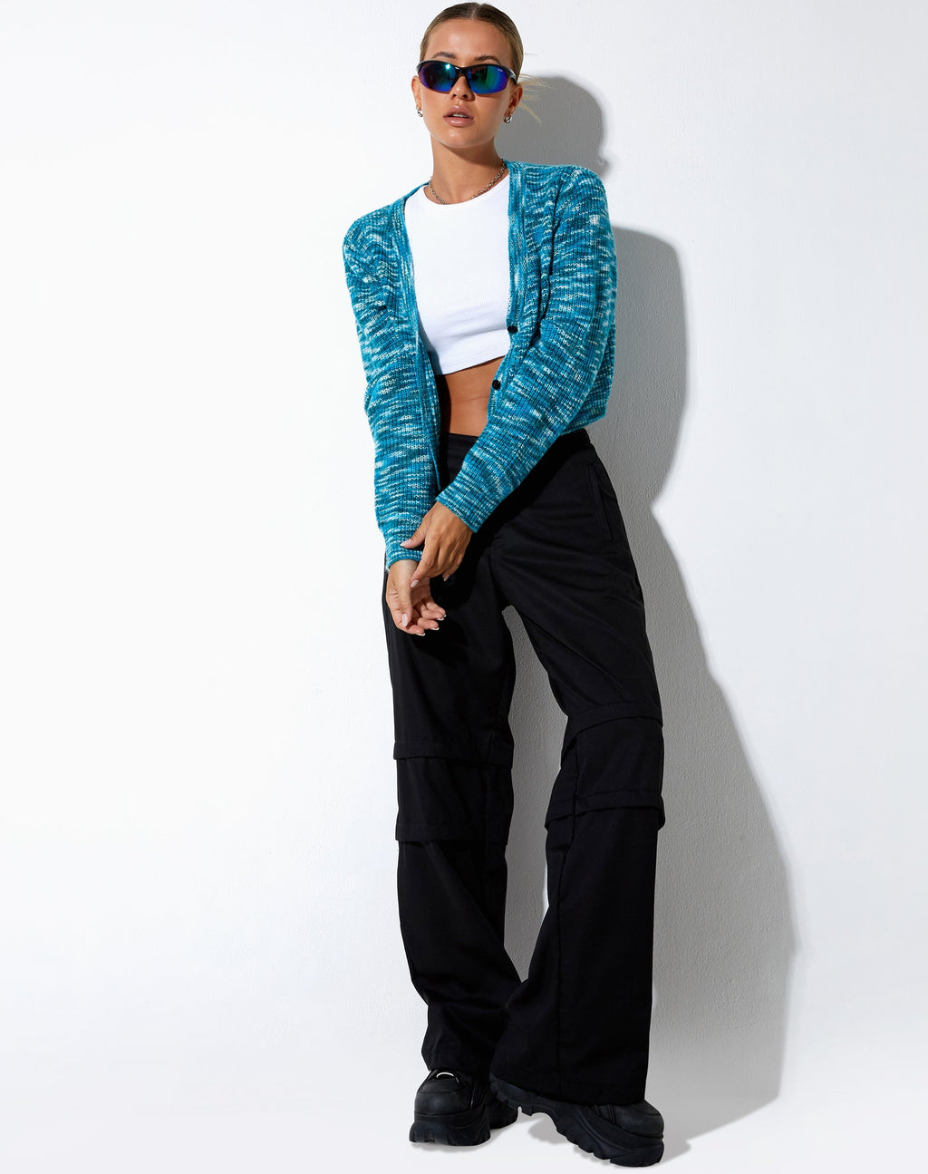 Olina Cardi in Grün