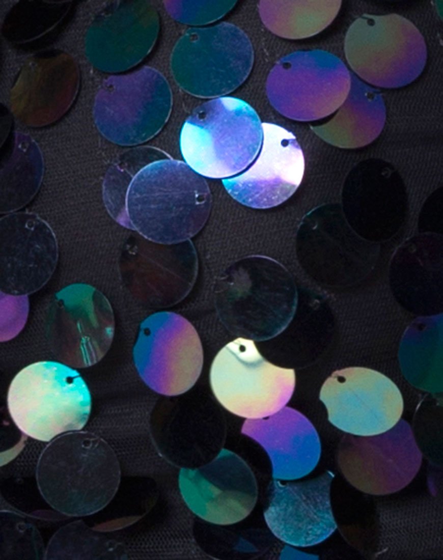 Bild von Tube Top in Opal Disc Pailletten